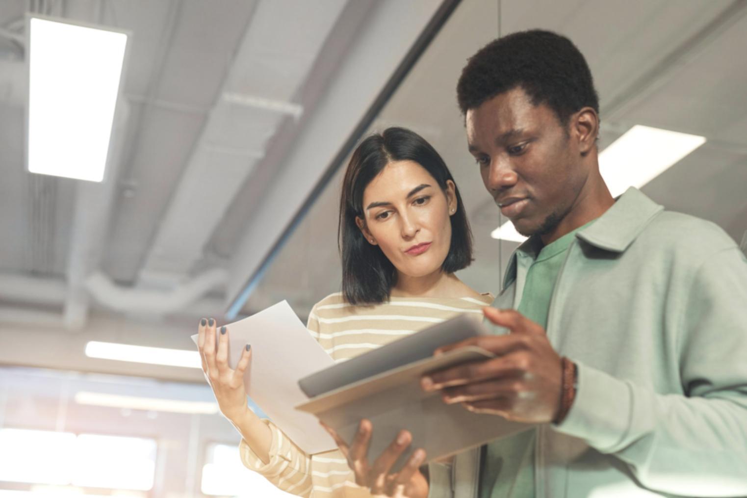 Team collaboration in a professional workshop environment